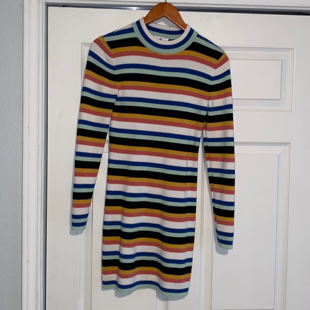 Long sleeved fitted BP sweater dress
